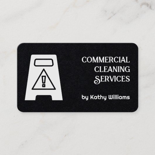 業務用掃除機 名刺 (正面)