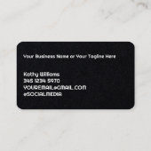 業務用掃除機 名刺 (裏面)