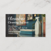 業務用清掃サービスハウスキーピング 名刺 (正面)