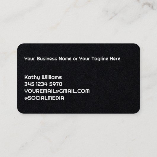 業務用清掃プレミアム 名刺 (裏面)