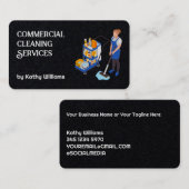 業務用清掃プレミアム 名刺 (正面/裏面)