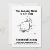 業務用清掃マンガデザインカード シーズンカード (正面)