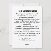 業務用清掃マンガデザインカード シーズンカード (裏面)