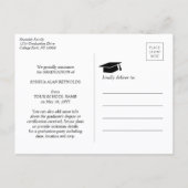 業務用溶接トーチ&スパークス溶接機の卒業 案内ポストカード (裏面)