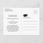 業務用溶接トーチ&スパークス溶接機の卒業 案内ポストカード (裏面)