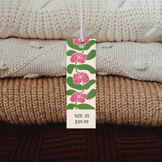 業務用衣料ラベルつるラベル スキニー名刺