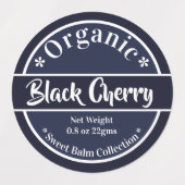 業務用防水美しい製品 ラベル (デザイン2)