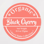 業務用防水美しい製品 ラベル (デザイン1)