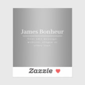 業務等の編集可能な販促テンプレート シール (シート)