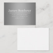 業務等の編集可能な販促テンプレート ノートカード (正面/裏面)