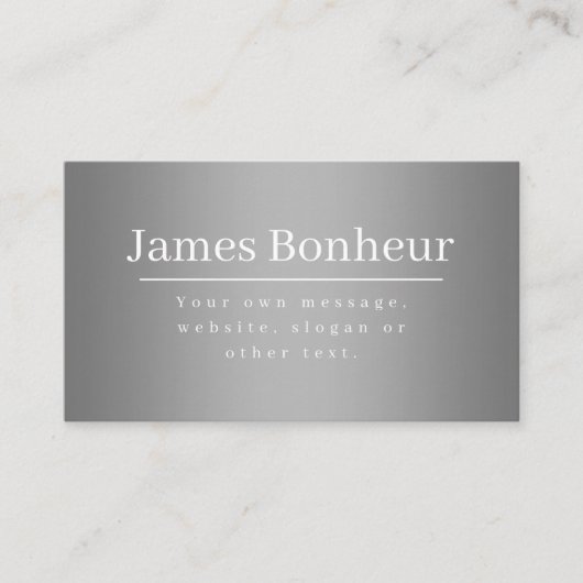 業務等の編集可能な販促テンプレート 名刺 (正面)