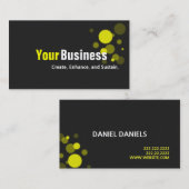 業務管モダン理デザインソフト 名刺 (正面/裏面)