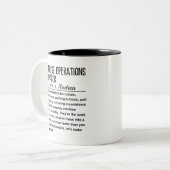 業務管理者 ツートーンマグカップ (正面左)