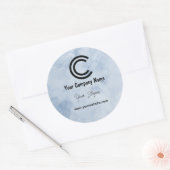 業務 ラウンドシール (封筒)