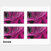 業界のステッカーを1つ閉じる 長方形シール (シート)