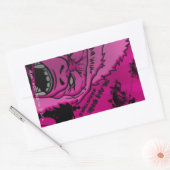 業界のステッカーを1つ閉じる 長方形シール (封筒)