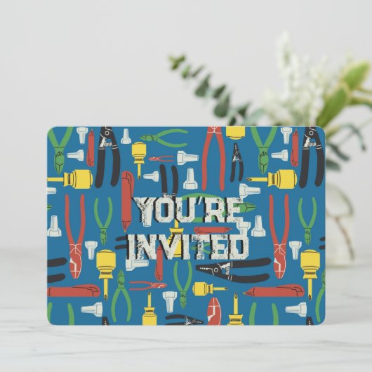 業界の電気工具 招待状 (スタンド正面)