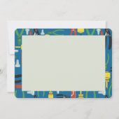 業界の電気工具 招待状 (裏面)