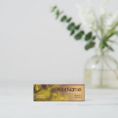 業界グランジのミニ名刺 スキニー名刺 (スタンド正面)