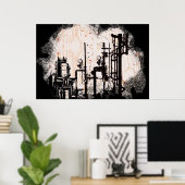 業界 ポスター (ホームオフィス)