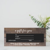 業素朴務パーソナライズされた証書 (スタンド正面)