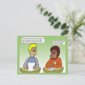 業績支払はがき ポストカード (スタンド正面)