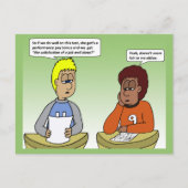 業績支払はがき ポストカード (正面)