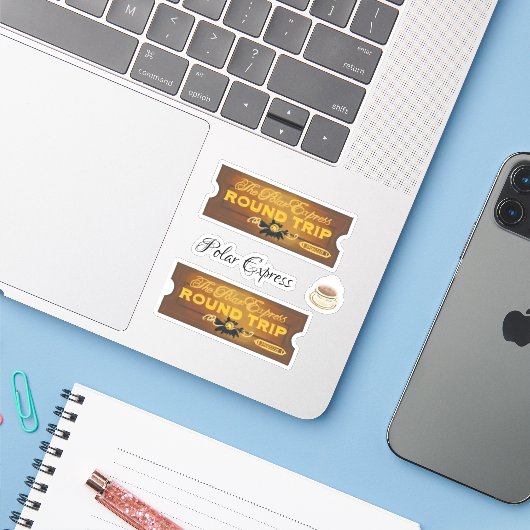 極ステッ表現クシート シール (ノートパソコンとiPhone)