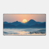 極上のパフォーマンス アルプス風景 デスクマット (正面)