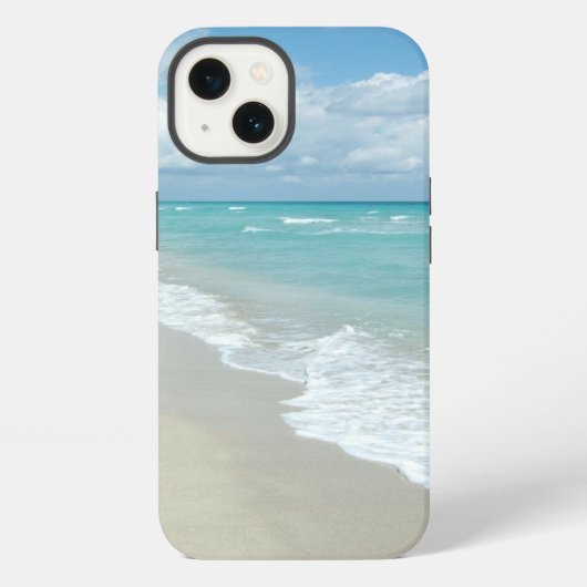 極上のリラクゼーション ビーチビュー iPhoneケース (裏面)