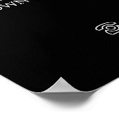 極上シェーブ、理容室 メンズ料金表 ポスター (角)