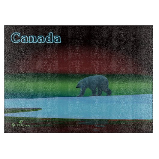 極光ポーラベア カッティングボード (正面)