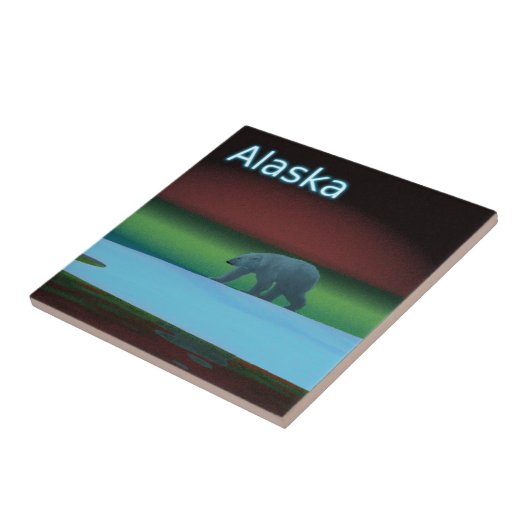 極光ポーラベア タイル (側面)