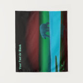 極光ポーラベア タペストリー (正面)