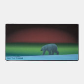 極光ポーラベア デスクマット (正面)