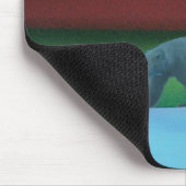 極光ポーラベア マウスパッド (コーナー)