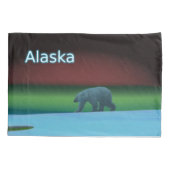 極光ポーラベア 枕カバー (裏面)