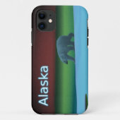 極光ポーラベア Case-Mate iPhoneケース (裏面)