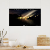 極光 ポスター (キッチン)