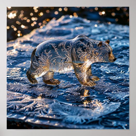 極凍ってい熊 ポスター (正面)