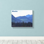 極北の夏 キャンバスプリント (インサイチュ (ウッドフロア))