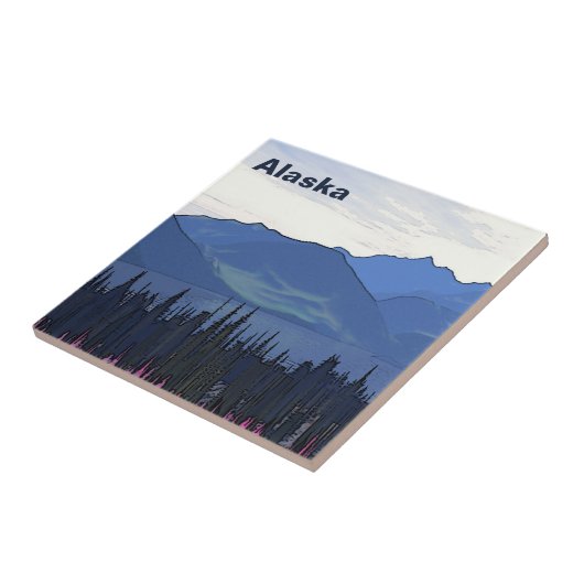 極北の夏 タイル (側面)