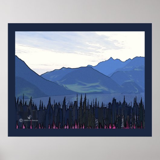 極北の夏 ポスター (正面)