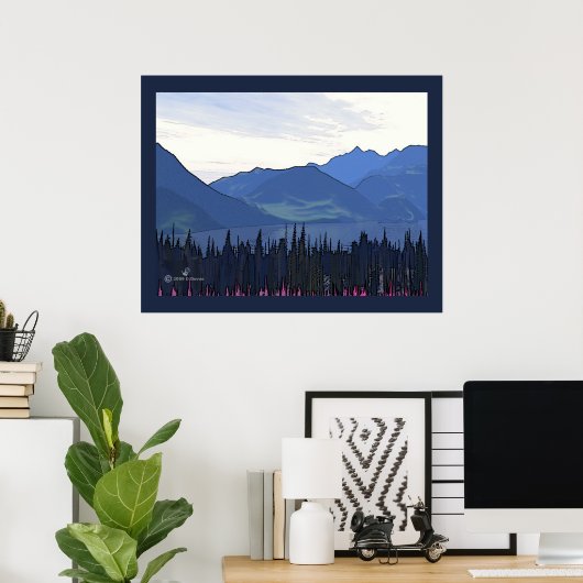 極北の夏 ポスター (ホームオフィス)