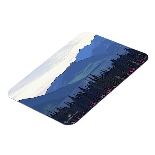 極北の夏 マグネット (左側)