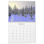 極北 カレンダー (3月 2027)