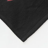 極地のクリスマス表現北極のクリスマスに乗って フリースブランケット (角)