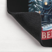極地のクリスマス表現北極のクリスマスに乗って マウスパッド (コーナー)
