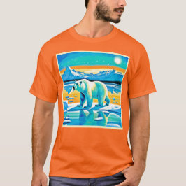 極地のマジェスティ: 北極の風景 Tシャツ