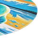 極地の威厳：北極地方 カッティングボード (角)